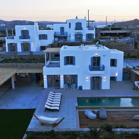 ヴィラ Iakinthos At Mykonian Kazarte Luxury